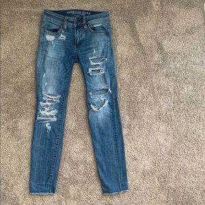 American Eagle ankle jeans
